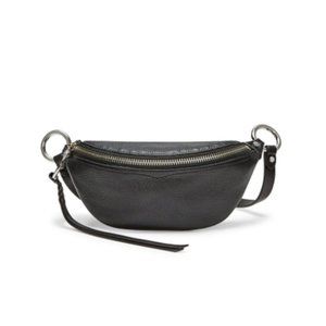 Rebecca Minkoff Black Bree Mini Leather Belt Bag